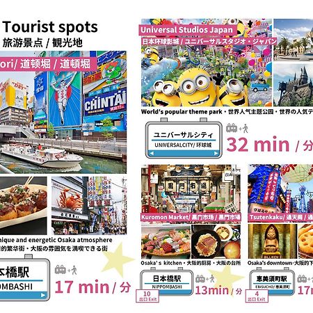 Bijou Suites Classic Osaka Bagian luar foto
